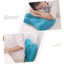 NOLITOY 3pcs Inflatable Travel Pillow Lightweight Ergonomic Back Cushion for Camping Stylish Design Portable Comfort for Airplanes Cars for Outdoor Adventures Peacock