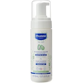 Mustela Shampoo En Espuma Para Recién Nacidos Para Piel Normal, 150 ml