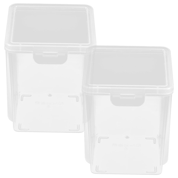 FELTECHELECTR 2pcs Desktop Organizer Box Multi Functional Storage Bins for