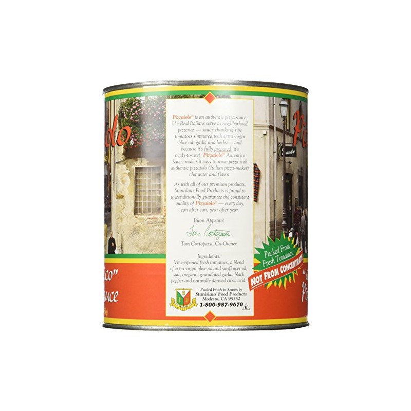 Pizzaiolo Pizza Sauce Autentico (6 lb 8 oz)