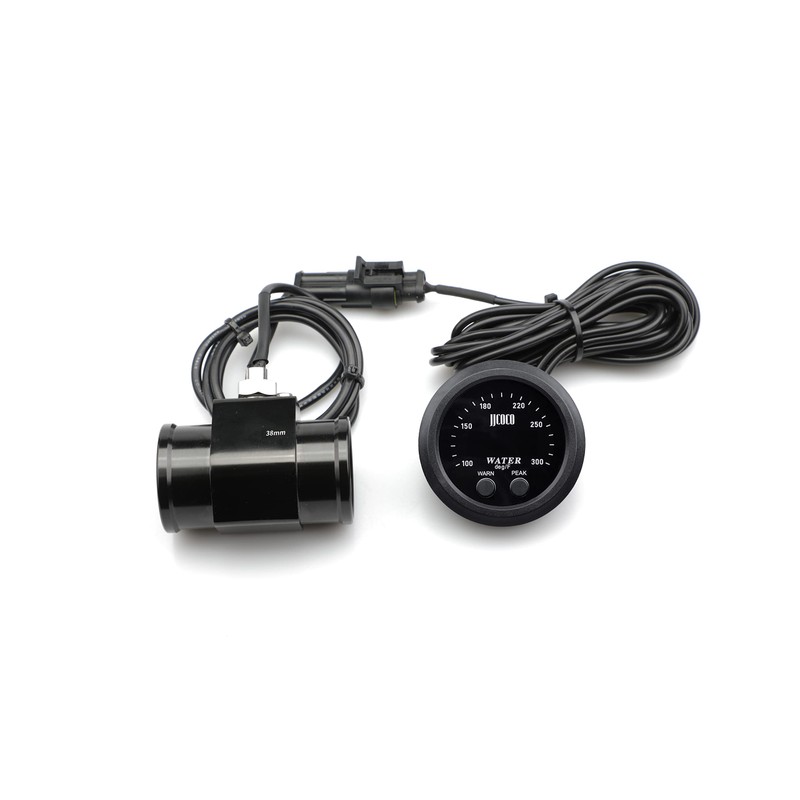ZHSYMX Universal 52mm Water Temperature Gauge 100-300F(38-150C) Electronic Red Digital