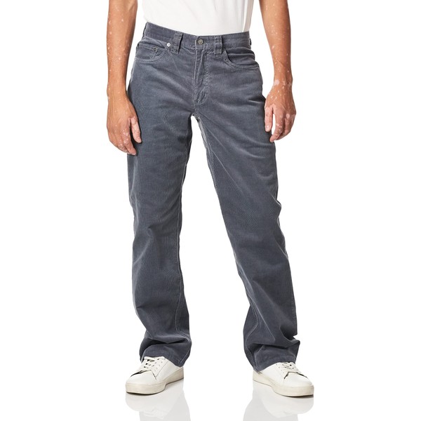 Mountain Khakis Men's Canyon Cord Pant Classic Fit, Ash, 38-Width