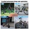 25 Pairs 4-Piston Sintered Metal Ebike Bike Brake Pads with