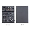 Qudai AGE03 5-Channel Mini Mic-Line Mixing Console Mixer with USB
