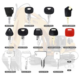 29 Piece Ignition Key Set Universal Engine Start Switch Replacement Ignition Key Construction Machinery Key Set Excavator Key Construction Machinery Key Set Start Switch for Machines