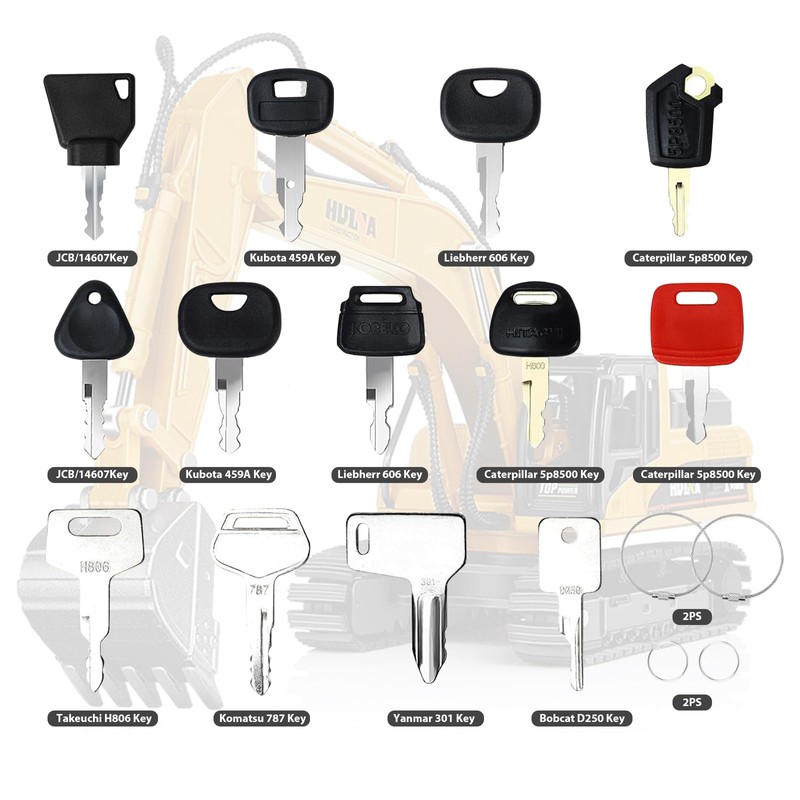 29 Piece Ignition Key Set Universal Engine Start Switch Replacement