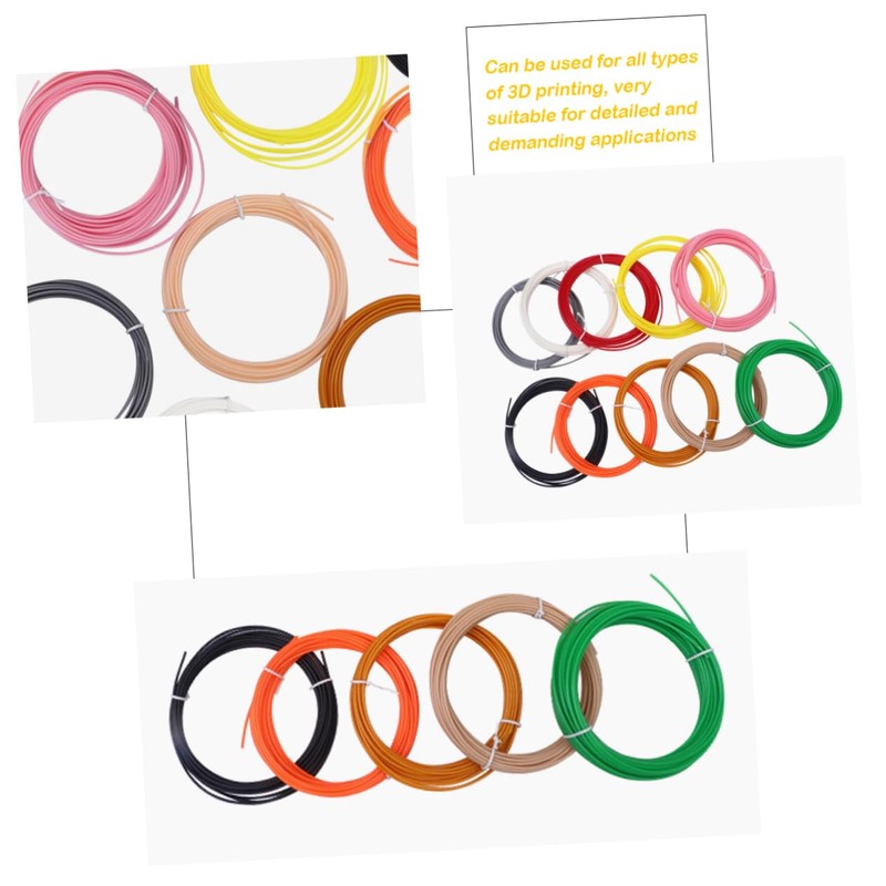 ULTECHNOVO 3D Printing Wire Pla Wire Abs Wire Clear Filament