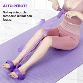 Genérico Cinta para Estiramiento en Fitness, Adecuada para el Entrenamiento de Brazos y Piernas, Cuerda Multifuncional para Abdominales, Equipo de Gimnasio Doméstico