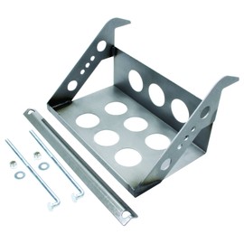 Allstar ALL76100 11-3/4" Wide x 7-1/4" Deep Lightweight Steel Battery Mounting Box