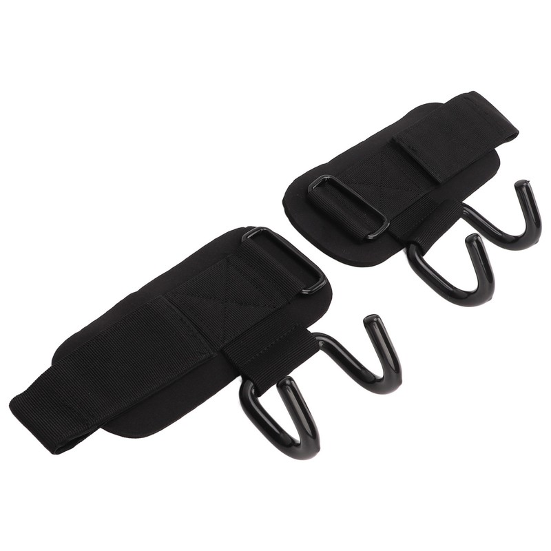 2pcs Wrist Rod Hook Straps Nylon Steel Adjustable Wrist Support