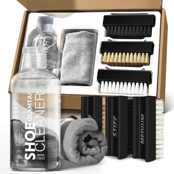 OLAMTAI Shoe Cleaner Kit for Sneaker, Cleaning Kit, Sneaker 10Oz