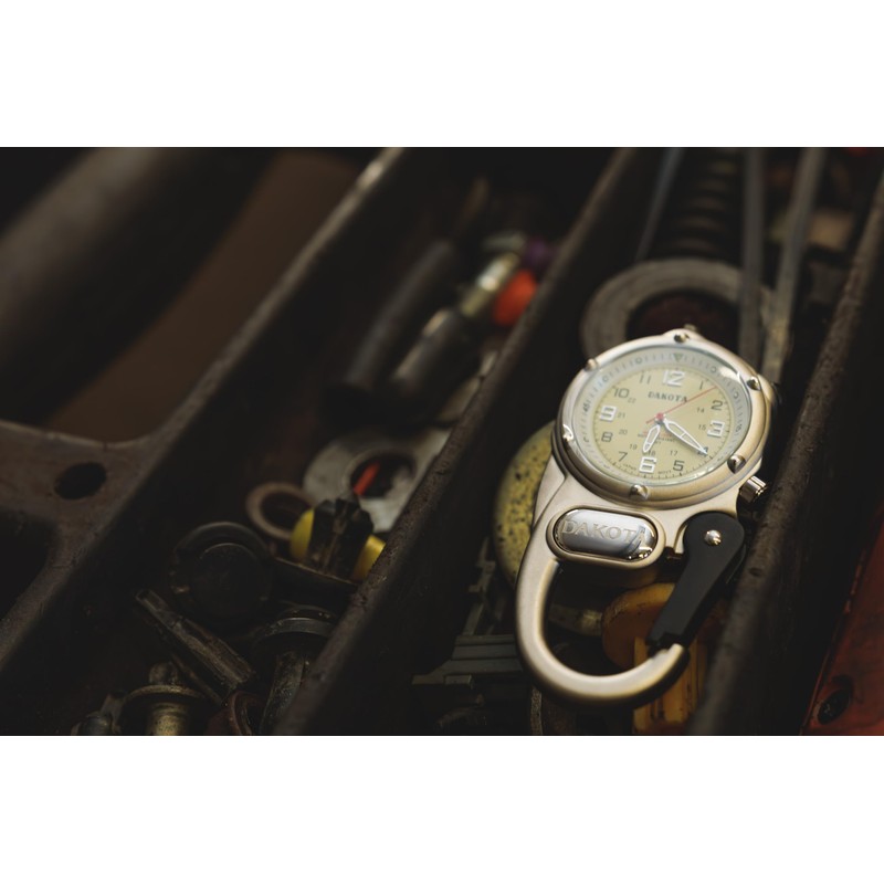 Dakota Mini Clip Microlight, Flashlight and Watch, Outdoor Gifts for