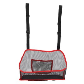 Car Suspension Storage Bag Car Seat Back Net Pocket Driver Storage Netting PouchRed