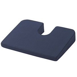 Drive Medical RTL1491COM Compressed Coccyx Cushion, Blue, One-Size