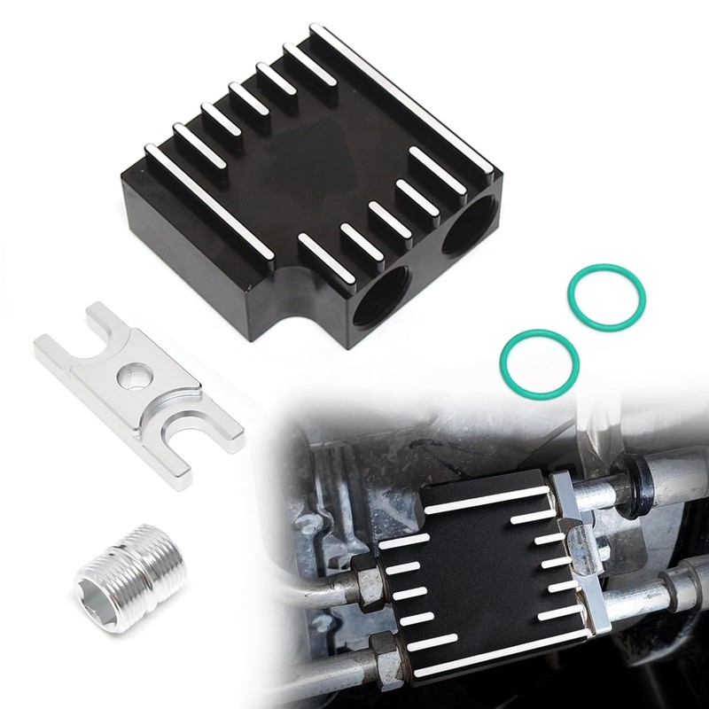 Thermal Bypass Valve Upgrade with Billet Filter Coupler Compatible with