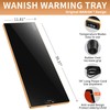 Electric Warming Tray（Extra Long 40”x12”），Food Warmer with Thermostat and Full