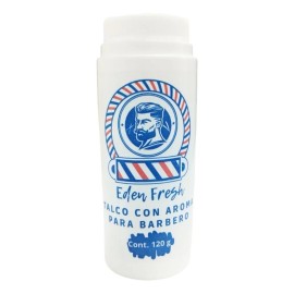 Talco Para Barberia-barbero Eden Fresh 120g