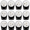 3PACK 90 Degree USA Canada Male Nema 5-15P 3 Pole