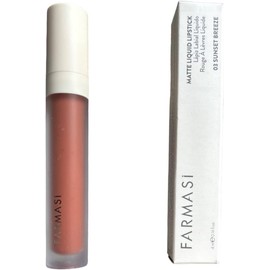 "FARMASI Pintalabios líquido mate 03 Sunset Breeze Waterproof, sin gluten, sin parabenos, 0,14 fl.oz / 4 ml", it_IT
