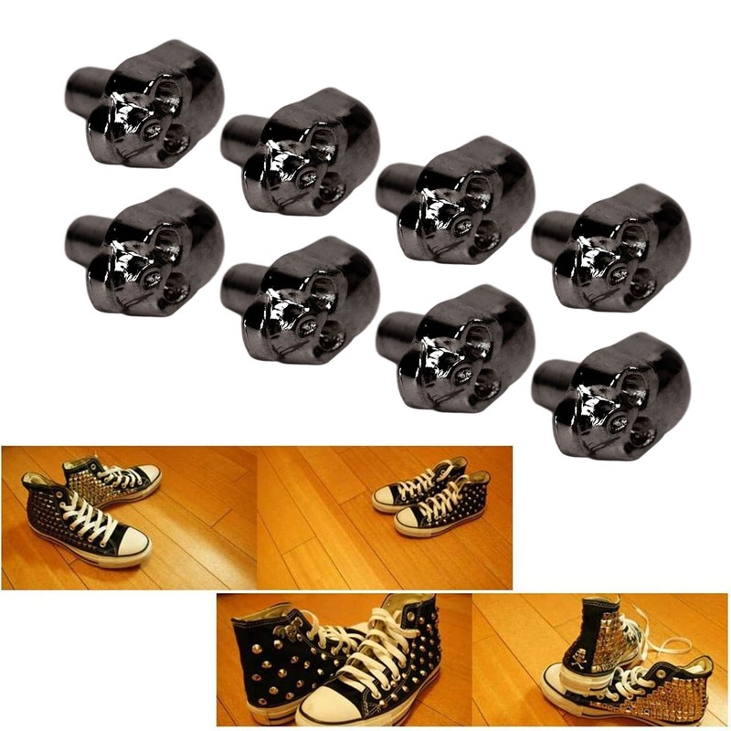 200 Sets Skull Rivets Gothic Style Beautiful Fashionable Skull Stud