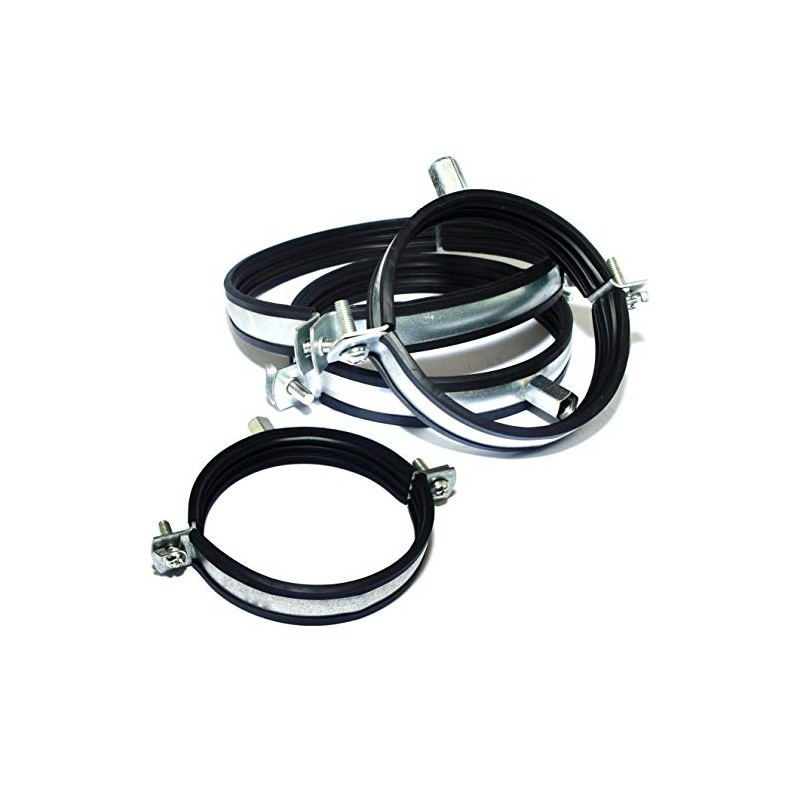 MKK - 18481-013 Pipe Clamps with Rubber Seal M8/10 Thread