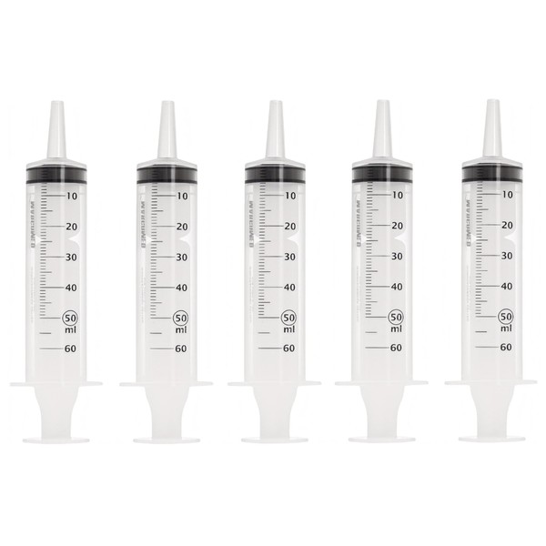 MedixX 5 pieces 50 ml (60 ml) syringes – set