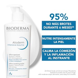 BIODERMA, Atoderm, Intensive Blsamo, Calma y Humecta, Skincare Piel Muy Seca con Tendencia Atpica, 500ML                                              