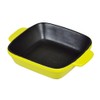 Pearl Metal L-1822 Oven Chef Fluorine Heat Resistant Deep Plate
