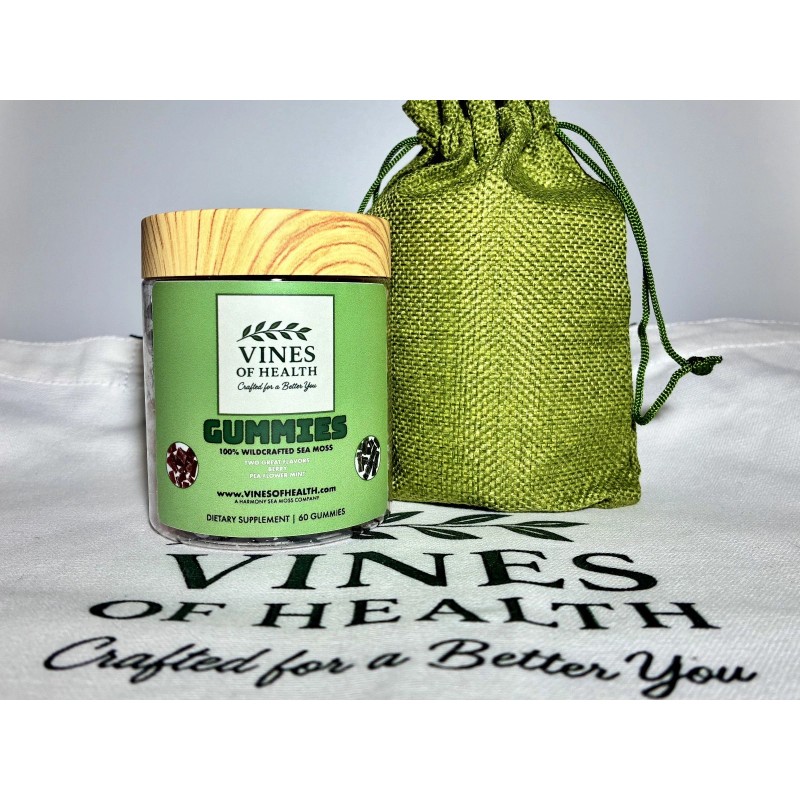 Vines of Health Fresh Sea Moss Gummies - 30 Day