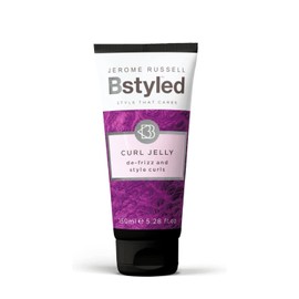 Jerome Russell BStyled Curl Jelly - Curly Hair Products for Bouncy Curly Hair & Frizz Ease, with Pomegranate & Turmeric, Vegan Friendly Hair Care, 150ml