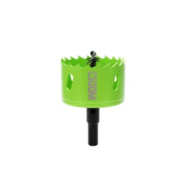 CSOOM 60 mm M42 Bi-Metal Hole Saw Drill Bit for Working in Plasterboard, Plastic, Wood, Thin Metal, Thin Sheet Steel, High Performance Drilling Tool