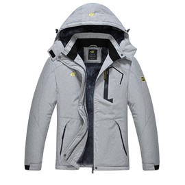 Pdbokew Women's Skiing Snowboarding Jackets Fleece Hood Mountain Snow Coat