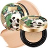 CATKIN Panda Land Full Coverage Cushion Fondation, Breathable Hydrating Nourishing