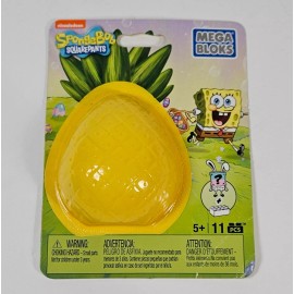 Mega Bloks SPONGEBOB SQUAREPANTS EASTER BUNNY MYSTERY FIGURE MEGA BLOKS MISB 2015 PKG WEAR