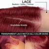 99J Burgundy Lace Front Wigs Human Hair Bob Wig Human