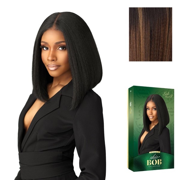 Sensationnel Chicbob Lace Frontwig - Lob Unit 8 Face Framing