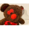 Dan Dee Valentine Chocolate Scented Teddy Bear Heart Stuffed Plush
