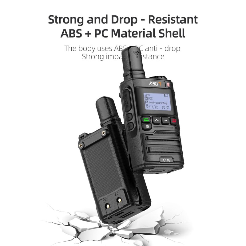 KSUN 4G Network Nationwide POC Radio with 1 Year Pre-Paid