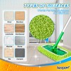 KEEPOW Dry Sweeping/Wet Mopping Cloths for Swiffer Sweeper Mop Deluxe