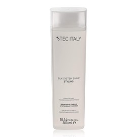 Tec Italy Silk System Shine Sérum Capilar para Cabello Seco y Dañado Suaviza Controla el Frizz Aporta Brillo y Suavidad Protección Térmica con Aceite 