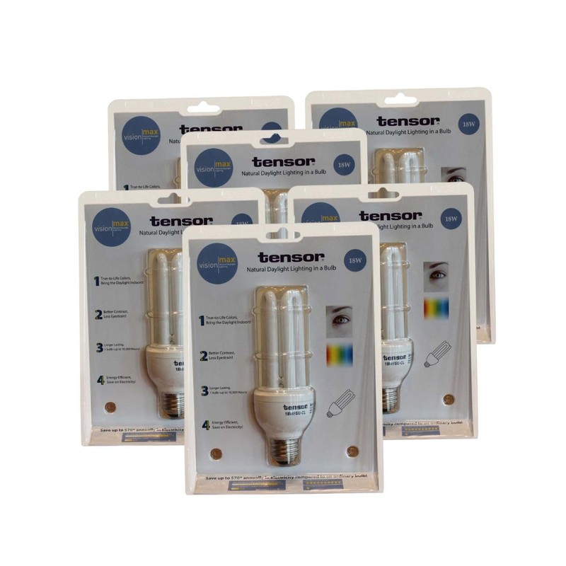 HomeConcept 18 Watt Full Spectrum CFL Replacement Bulb (Set of