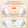 9 Inch Double-Sided Makeup Mirror, 1X/30X, 3 LED Lights, 5000mAh