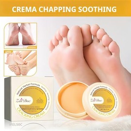 Crema para pies, hidratante para pies secos y agrietados con urea, manteca de karit y cacao, 0.7oz