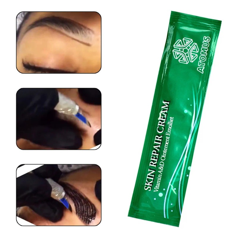 Crema Atomus Vitamina A, D Tatuaje Microblading 150 Pzs