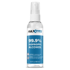 MaxTite 70% Isopropyl Alcohol - 2.3 fl oz Spray, 2 Pack - Made in The USA