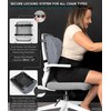 SNUGL Lower Back Support Cushion Grey