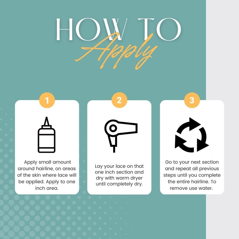 The Hair Diagram Bold Hold Liquid Gold Reloaded - Glueless