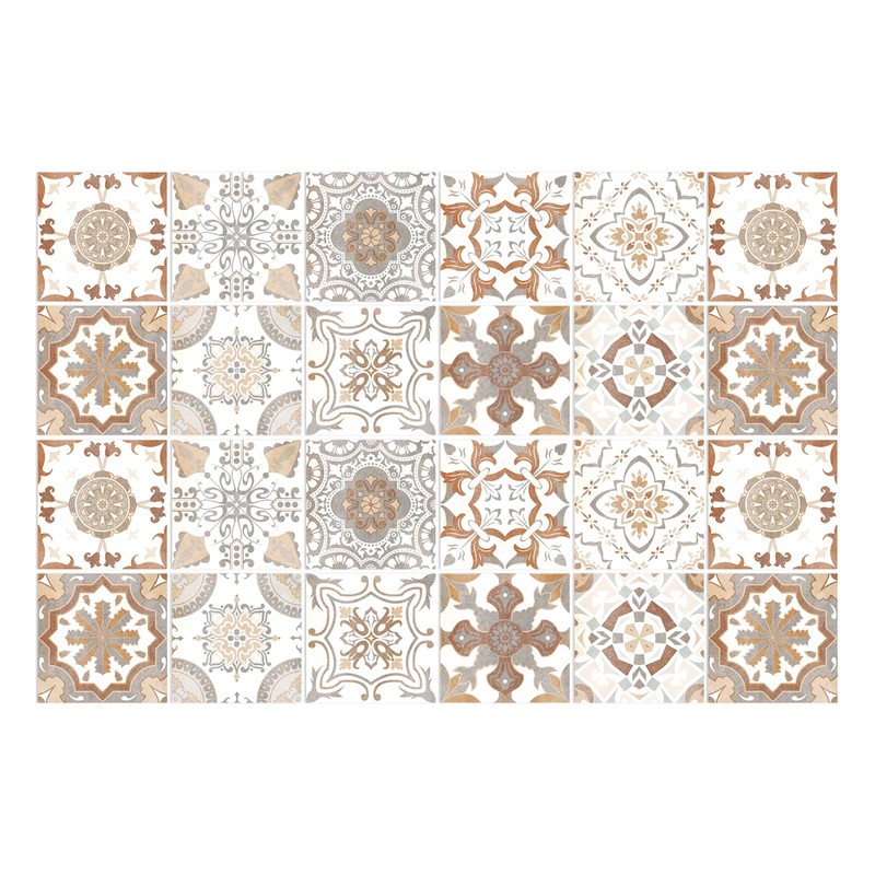 24 Pcs Peel and Stick Tile Backsplash Self-Adhesive Tile Sticker
