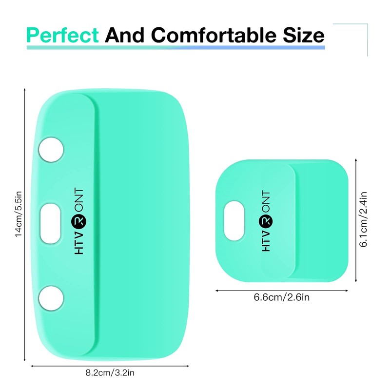 HTVRONT Craft Vinyl Scraper - 2Pack Scraper Tools for Vinyl,