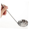 SHOWERORO 304 Stainless Steel Slotted Spoon Multi-Use Cooking Spoon Hanging